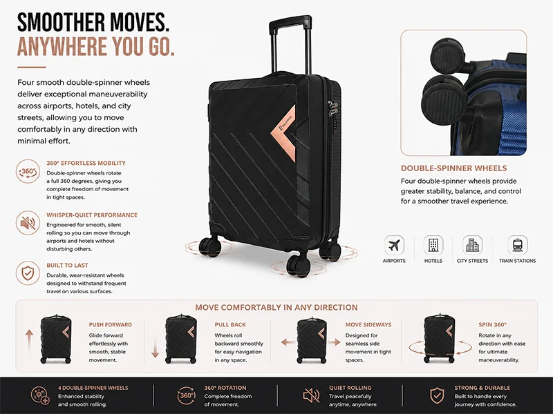 Effortless Movement Across Every Destination